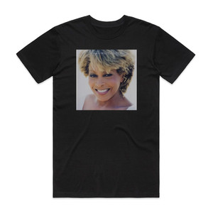 Tina Turner Wildest Dreams 1 Album Cover T-Shirt Black Tina Turner Wildest Dreams 1 Album Cover T-Shirt Black