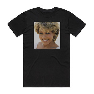 Tina Turner Wildest Dreams Album Cover T-Shirt Black Tina Turner Wildest Dreams Album Cover T-Shirt Black