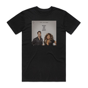 Tina Turner Whats Love Got To Do With It 1 Album Cover T-Shirt Black Tina Turner Whats Love Got To Do With It 1 Album Cover T-Shirt Black