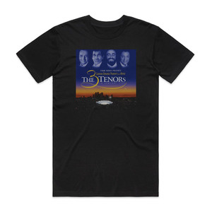 The Three Tenors The 3 Tenors In Concert 1994 Album Cover T-Shirt Black The Three Tenors The 3 Tenors In Concert 1994 Album Cover T-Shirt Black