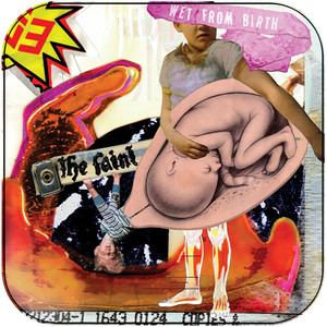 The Faint Wet From Birth Album Cover Sticker The Faint Wet From Birth Album Cover Sticker