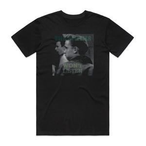 The Smiths The World Wont Listen 2 Album Cover T-Shirt Black