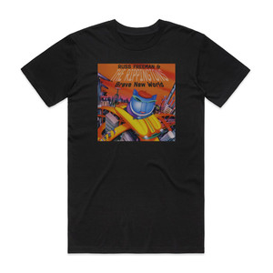 The Rippingtons Brave New World Album Cover T-Shirt Black The Rippingtons Brave New World Album Cover T-Shirt Black