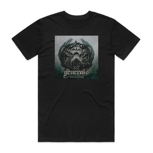 The Generals Stand Up Straight Album Cover T-Shirt Black The Generals Stand Up Straight Album Cover T-Shirt Black
