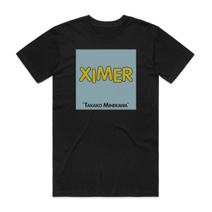 Takako Minekawa Ximer Album Cover T-Shirt Black Takako Minekawa Ximer Album Cover T-Shirt Black