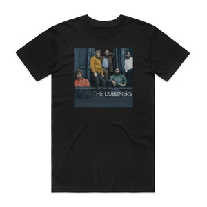 The Dubliners Seven Drunken Nights Album Cover T-Shirt Black The Dubliners Seven Drunken Nights Album Cover T-Shirt Black