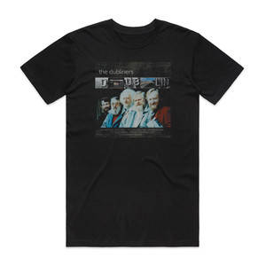 The Dubliners The Dubliners Dublin Album Cover T-Shirt Black The Dubliners The Dubliners Dublin Album Cover T-Shirt Black