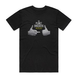 The Planet Smashers Mixed Messages Album Cover T-Shirt Black The Planet Smashers Mixed Messages Album Cover T-Shirt Black