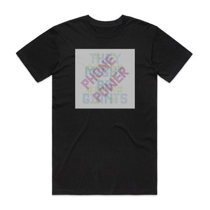 They Might Be Giants Phone Power Album Cover T-Shirt Black They Might Be Giants Phone Power Album Cover T-Shirt Black