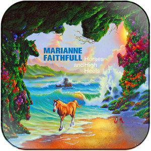 Marianne Faithfull Horses And High Heels Album Cover Sticker