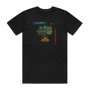 The Shamen Axis Mutatis Album Cover T-Shirt Black The Shamen Axis Mutatis Album Cover T-Shirt Black