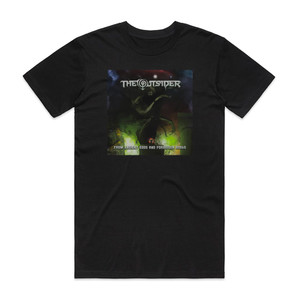The Outsider From Ancient Gods And Forbidden Books Album Cover T-Shirt Black