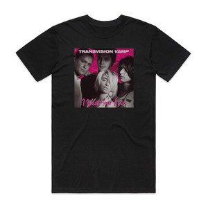 Transvision Vamp I Want Your Love 2 Album Cover T-Shirt Black