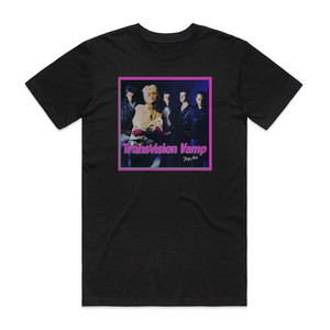 Transvision Vamp Pop Art Album Cover T-Shirt Black