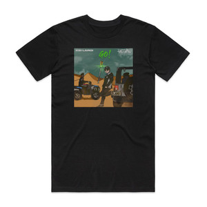 The Kid LAROI Go Album Cover T-Shirt Black The Kid LAROI Go Album Cover T-Shirt Black