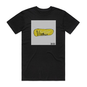 The Dodos Visiter Album Cover T-Shirt Black The Dodos Visiter Album Cover T-Shirt Black