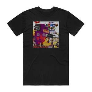 The Bonzo Dog Band Cornology Album Cover T-Shirt Black The Bonzo Dog Band Cornology Album Cover T-Shirt Black