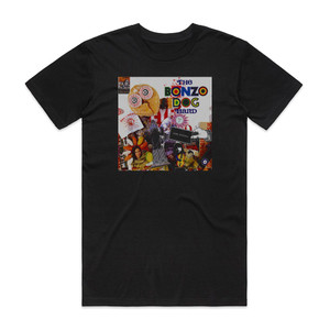 The Bonzo Dog Band Cornology 1 Album Cover T-Shirt Black