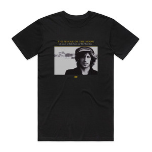The Waterboys The Whole Of The Moon The Music Of Mike Scott And The Waterb Album Cover T-Shirt Black The Waterboys The Whole Of The Moon The Music Of Mike Scott And The Waterb Album Cover T-Shirt Black