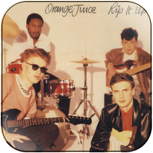 Orange Juice Rip It Up Album Cover Sticker Orange Juice Rip It Up Album Cover Sticker