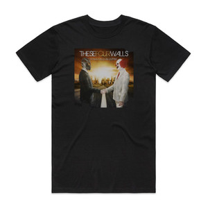 These Four Walls Down Falls An Empire Album Cover T-Shirt Black