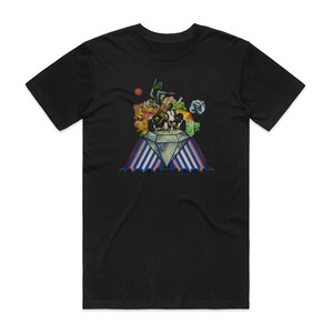 The Company Band Pros Cons Album Cover T-Shirt Black The Company Band Pros Cons Album Cover T-Shirt Black