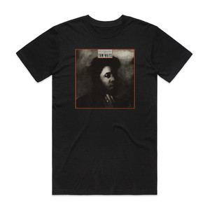 Tom Waits Anthology Of Tom Waits Album Cover T-Shirt Black Tom Waits Anthology Of Tom Waits Album Cover T-Shirt Black