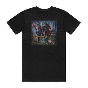 Trick or Treat Evil Needs Candy Too Album Cover T-Shirt Black Trick or Treat Evil Needs Candy Too Album Cover T-Shirt Black