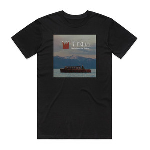 Train Christmas In Tahoe Album Cover T-Shirt Black Train Christmas In Tahoe Album Cover T-Shirt Black