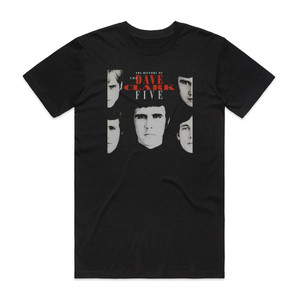 The Dave Clark Five The History Of The Dave Clark Five Album Cover T-Shirt Black
