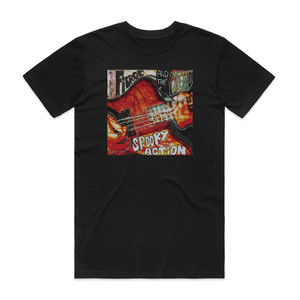 The Fierce and The Dead Spooky Action Album Cover T-Shirt Black The Fierce and The Dead Spooky Action Album Cover T-Shirt Black