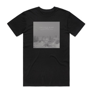 The Civil Wars Tracks In The Snow Album Cover T-Shirt Black The Civil Wars Tracks In The Snow Album Cover T-Shirt Black