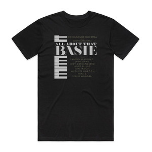 The Count Basie Orchestra All About That Basie Album Cover T-Shirt Black