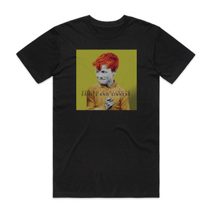 The Young Dubliners Saints And Sinners Album Cover T-Shirt Black The Young Dubliners Saints And Sinners Album Cover T-Shirt Black