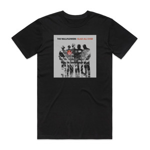 The Wallflowers Glad All Over Album Cover T-Shirt Black