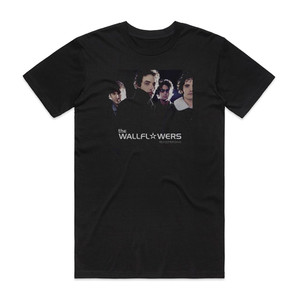 The Wallflowers Red Letter Days 1 Album Cover T-Shirt Black The Wallflowers Red Letter Days 1 Album Cover T-Shirt Black