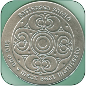 The Orb Battersea Shield Album Cover Sticker The Orb Battersea Shield Album Cover Sticker