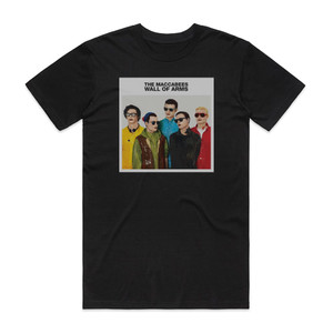 The Maccabees Wall Of Arms Album Cover T-Shirt Black The Maccabees Wall Of Arms Album Cover T-Shirt Black