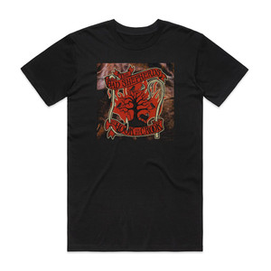 The Bad Shepherds By Hook Or By Crook Album Cover T-Shirt Black The Bad Shepherds By Hook Or By Crook Album Cover T-Shirt Black