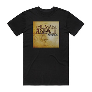 The Human Abstract Nocturne Album Cover T-Shirt Black The Human Abstract Nocturne Album Cover T-Shirt Black