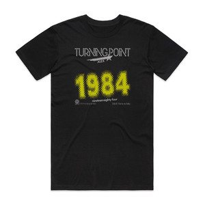 Turning Point 1984 Nineteen Eighty Four Album Cover T-Shirt Black