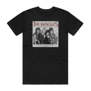 The Bangles Hit Collection Album Cover T-Shirt Black The Bangles Hit Collection Album Cover T-Shirt Black