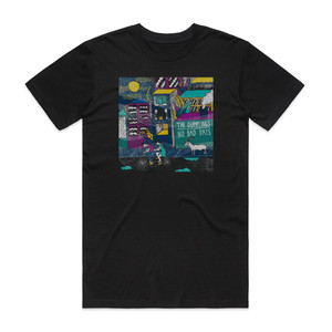 The Dumplings No Bad Days Album Cover T-Shirt Black The Dumplings No Bad Days Album Cover T-Shirt Black