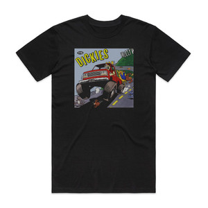 The Dickies Road Kill Album Cover T-Shirt Black The Dickies Road Kill Album Cover T-Shirt Black