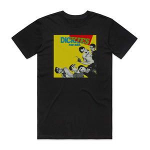 The Dickies Fan Mail Album Cover T-Shirt Black