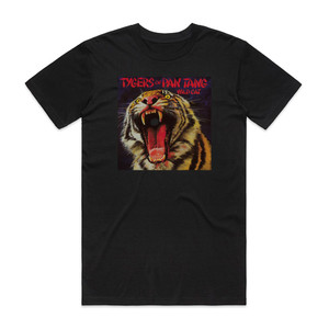 Tygers of Pan Tang Wild Cat 1 Album Cover T-Shirt Black