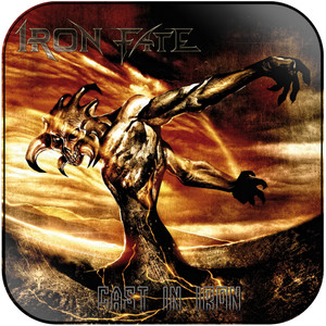 Iron Fate Cast In Iron Album Cover Sticker Iron Fate Cast In Iron Album Cover Sticker