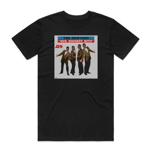 The Drifters The Drifters Album Cover T-Shirt Black The Drifters The Drifters Album Cover T-Shirt Black