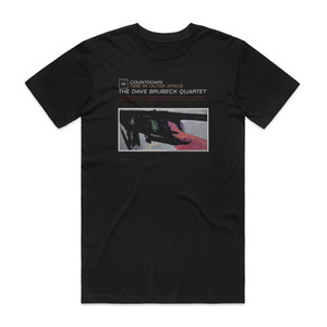 The Dave Brubeck Quartet Countdown Time In Outer Space 1 Album Cover T-Shirt Black