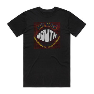Tunde Williams Mr Bigmouth Low Profile Album Cover T-Shirt Black Tunde Williams Mr Bigmouth Low Profile Album Cover T-Shirt Black